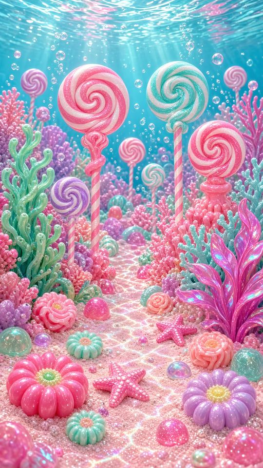 Lollipop Reef phone wallpaper preview