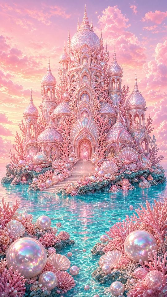 Coral Pearl Keep phone wallpaper preview