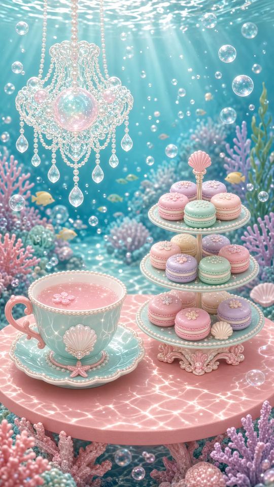 Seafoam Tea phone wallpaper preview